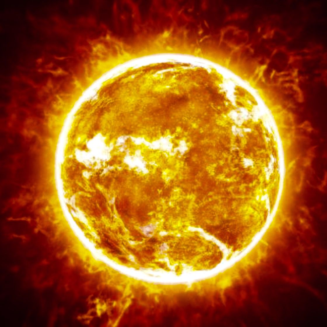 Sun photo